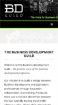 Mobile Screenshot of businessdevelopmentguild.com